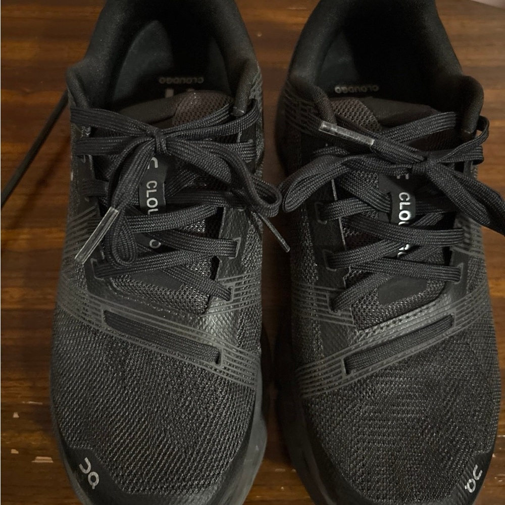 On Running Black Athletic Shoes